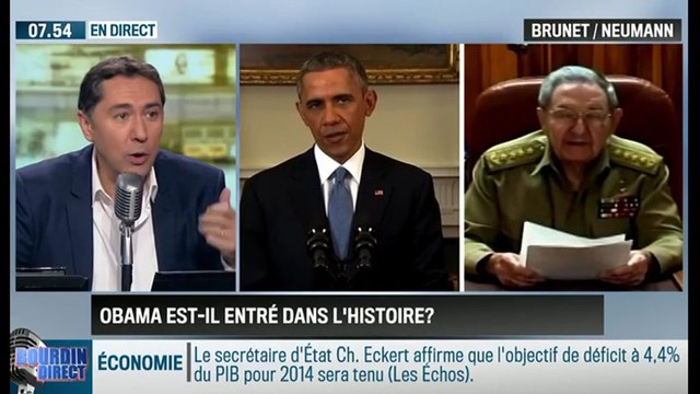Brunet & Neumann : Accord entre les États-Unis et Cuba : Barack Obama est-il entré dans l'histoire ? - 18/12