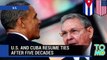 US-Cuba relations - President Obama hopes to lift embargo against Cuba.