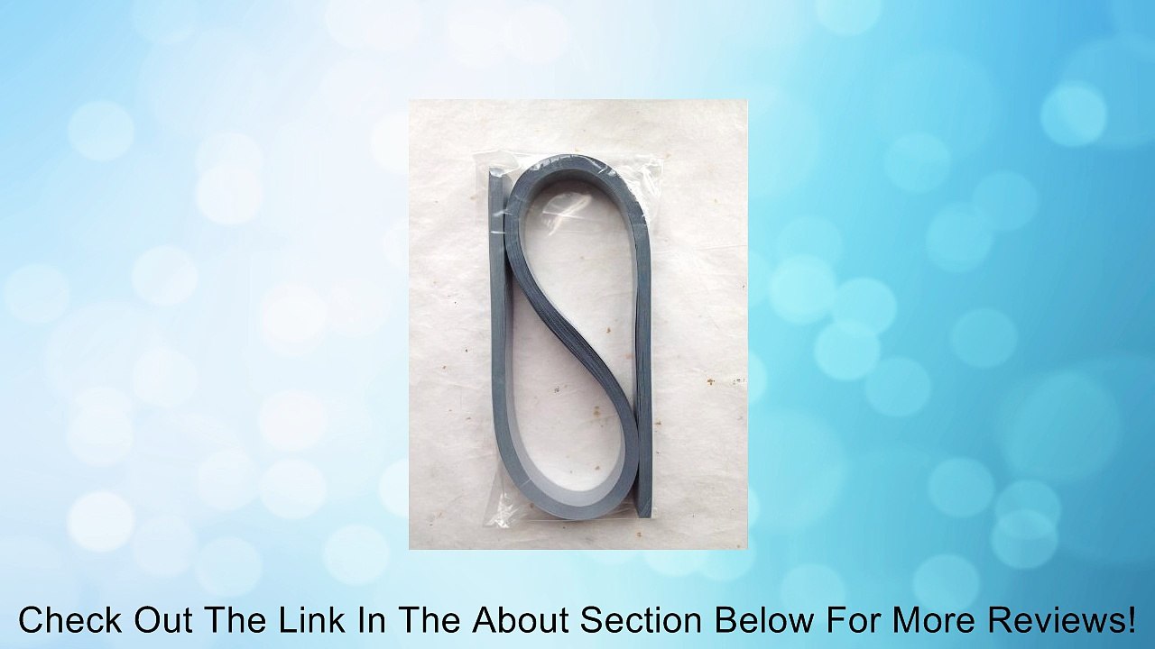 Moravian German Star Strip Quilling Papers, 3/4-inch, 50 Pack, Metallic Silver Review