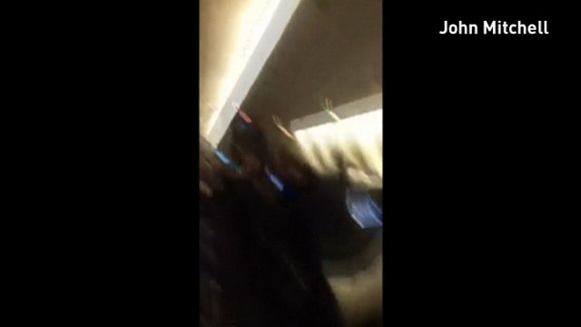 Terrifying video of turbulence that injured 14