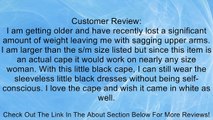 Anna-Kaci S/M Fit Black Sheer Mesh Cape Shrug w Golden Swirl Striped Detail Review