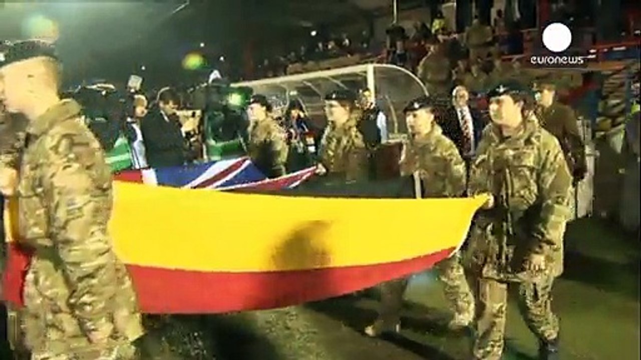 مسابقه فوتبال ارتش های بریتانیا و آلمان یک قرن پس از واقعه ای کم نظیر