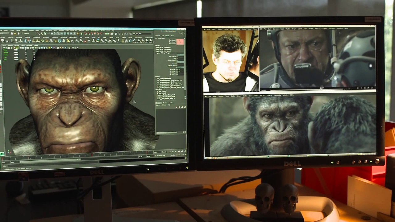 Dawn of the Planet of the Apes _ 'WETA - Pushing Forward' _ Featurette HD