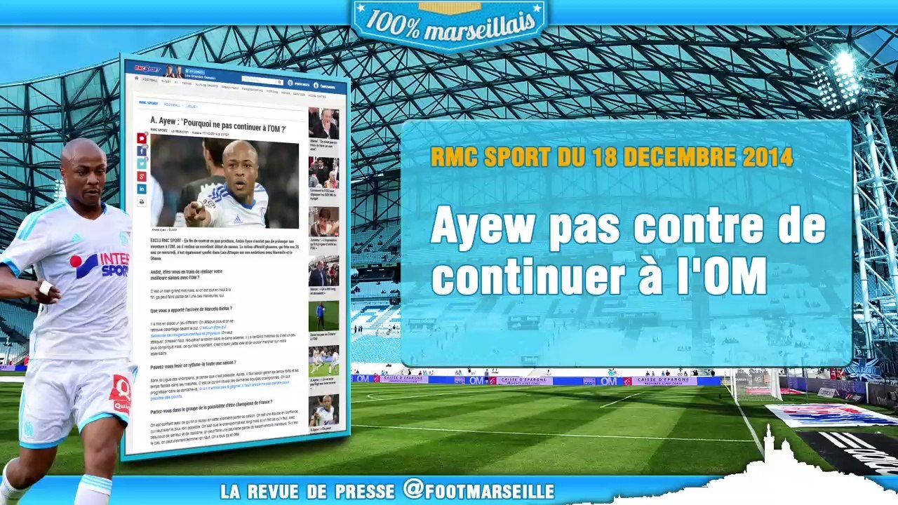 Bielsa donne un cours à Zidane, Ayew bien à l'OM... La revue de presse de l'Olympique de Marseille !