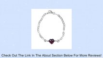 Crystal Heart Bracelet Made with SWAROVSKI ELEMENTS Crystal Sterling Silver Adjustable Length Review