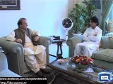 Dunya news-PM Nawaz meets Ch Nisar to discuss overall security situation