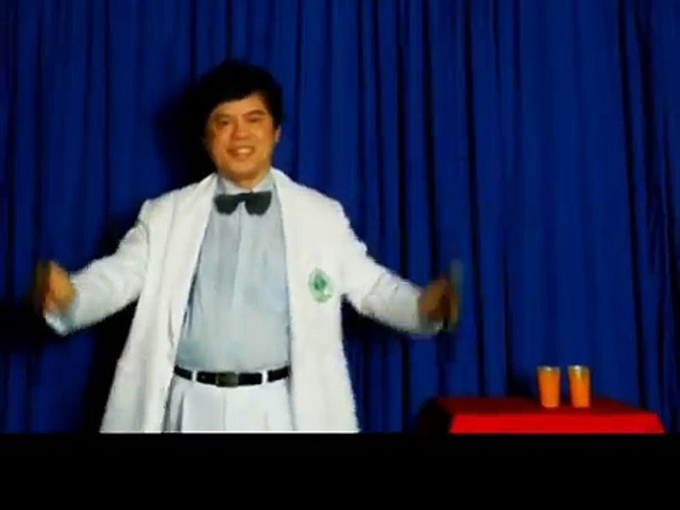 APPEARING CUPS OF MANGO JUICE BY DR. GERTES