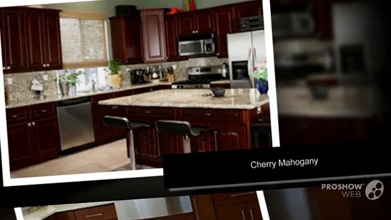 Cherry RTA Kitchen and Bathroom Cabinets