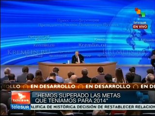 Putin asegura que Rusia saldrá de la crisis en dos años