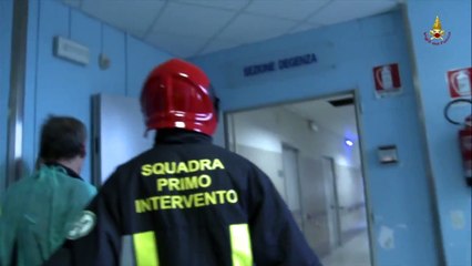 Firenze - Esercitazione congiunta con simulazione di evacuazione (16.12.14)