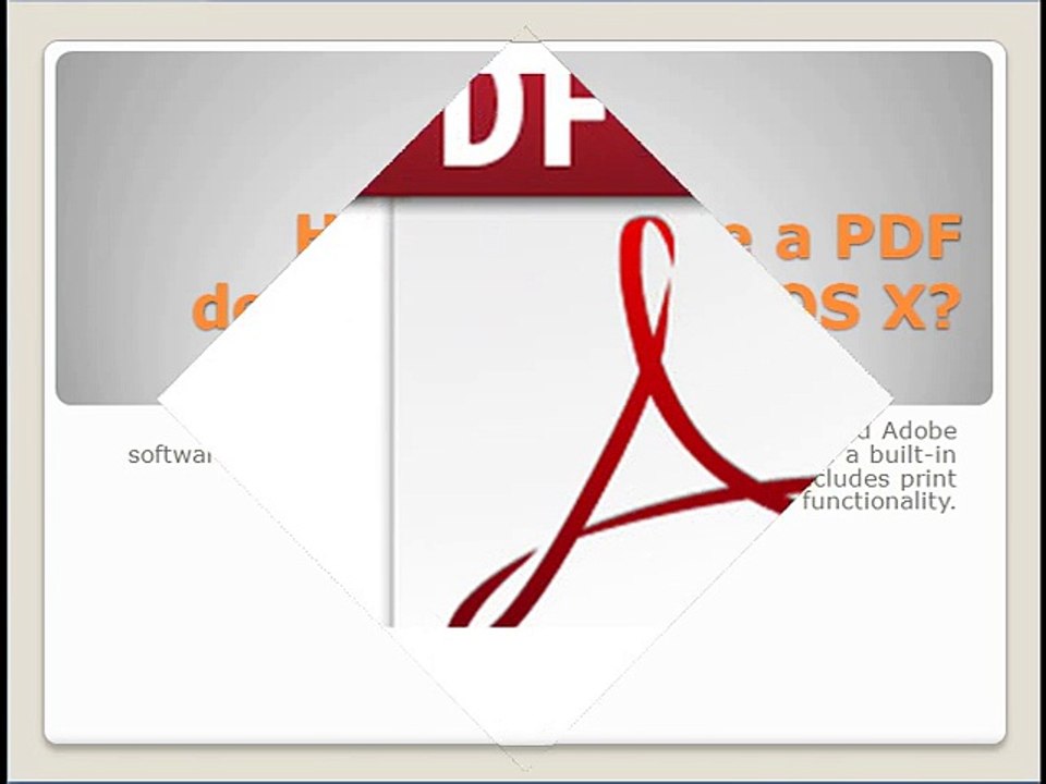 John Pereless_ Create a PDF document in Mac OS X_