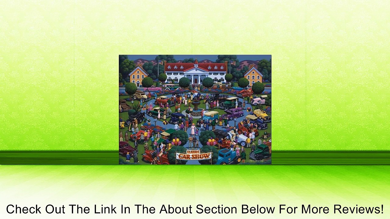Dowdle Classic Car Show 1000 Piece Puzzle Review