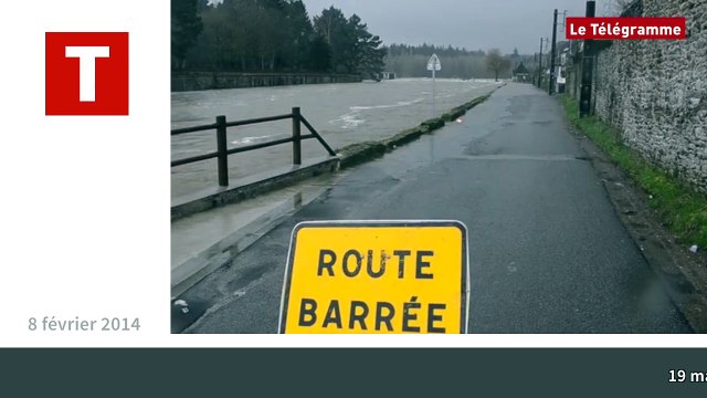 Hennebont / Inzinzac-Lochrist. Les inondations 2014 en moins de 2 minutes