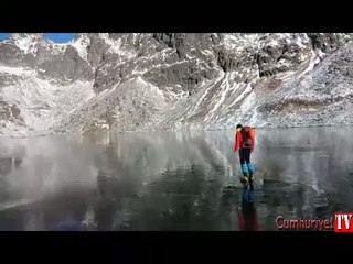 Yürüyüşünü çekti, 10 günde 6 milyon kez izlendi