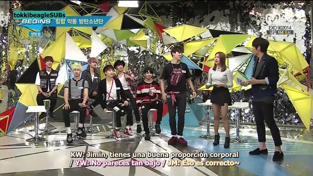 [SUB ESPAÑOL] 141023 BTS en MCountdown Begins Open Studio (4/6)