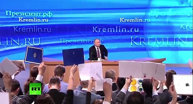 Вопрос Путину от бухого журналиста