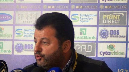 ΑΕΛ-Διάσκεψη Σοφοκλέους-έκκληση για μετοχές 18-12-2014