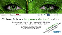 CITIZEN Science la natura (del Lazio) sei tu - parte 2