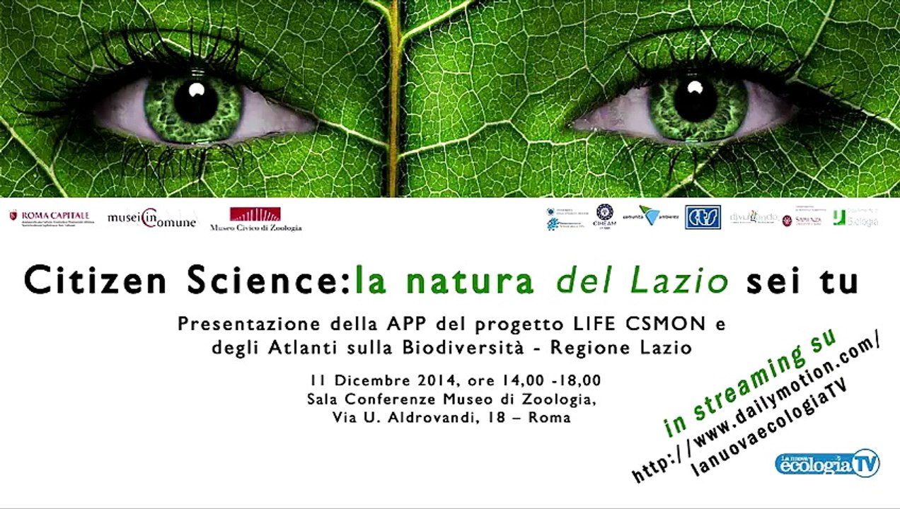 CITIZEN Science la natura (del Lazio) sei tu - parte 2