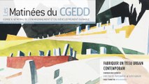 Les matinées du CGEDD Questions/Réponses C. de Portzamparc et D. Mangin,  urbanistes architectes