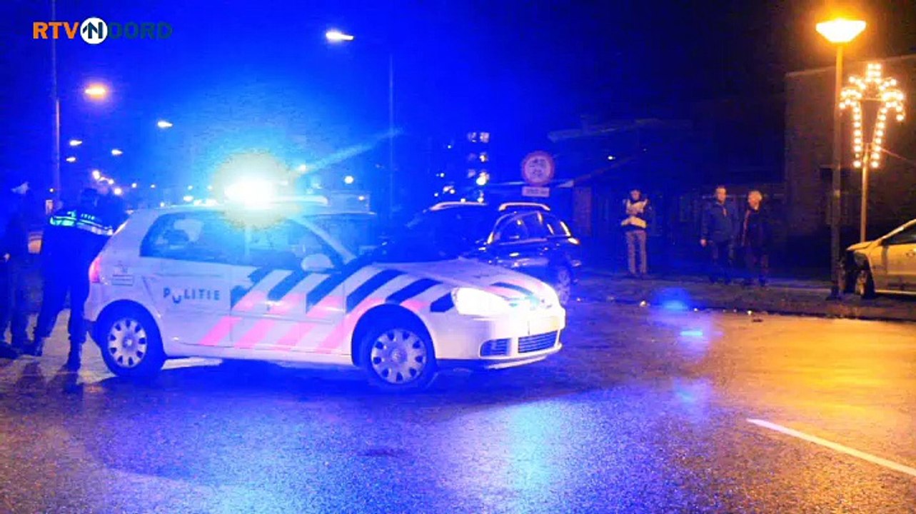 Autos botsen in Scheemda: twee gewonden - RTV Noord