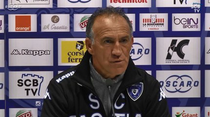 Caen-Bastia : Conf. d'avant-match de G. Printant