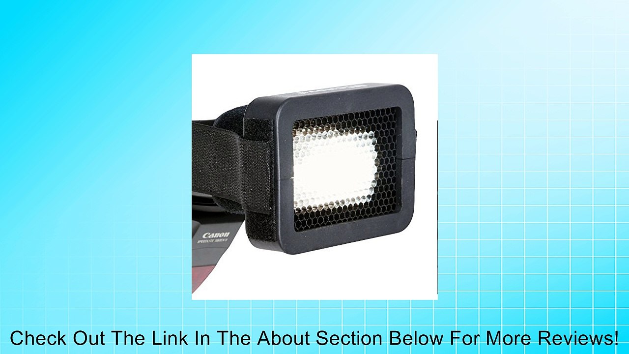 Opteka OSG16 1/6" Universal Honeycomb Grid for External Camera Flashes (Black) Review