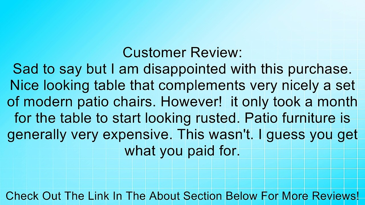 Cosco SMARTFOLD Coffee Table with Metal Slats (Discontinued by Manufacturer) Review