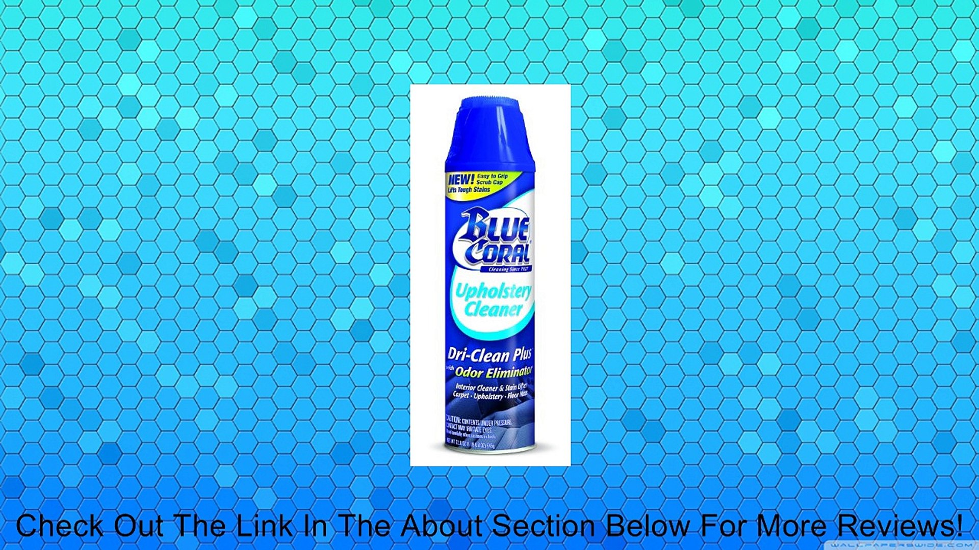 Blue Coral Upholstery Cleaner Dri Clean Plus With Odor Eliminator Upholstery