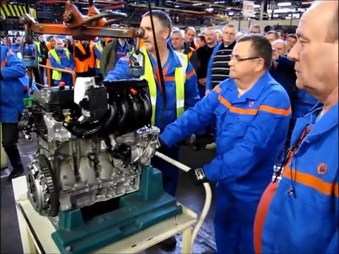 Le dernier moteur TU sorti des lignes de la Française de mécanique