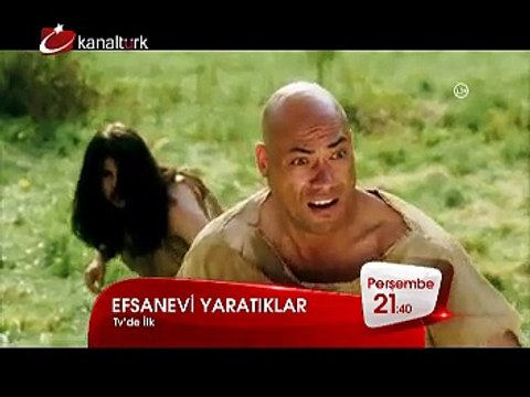 TV'DE İLK! EFSANEVİ YARATIKLAR 18 Aralık Perşembe akşamı saat 21.40'ta Kanaltürk Sinema Kuşağında!