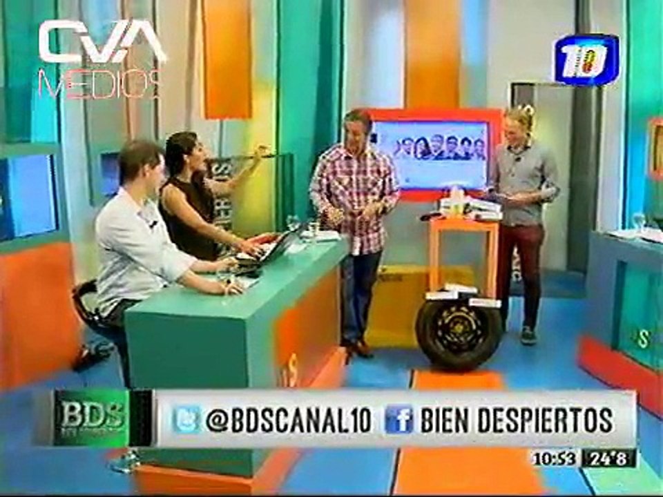 Canal 10 - Bien Despiertos - DLS 2015 18-12-2014