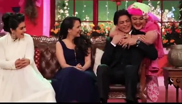Shahrukh Khan & Kajol promote DDLJ on Comedy Nights with Kapil 6th December 2014 Episode - By Bollywood Flashy