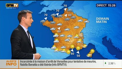 La météo pour ce vendredi – 18/12