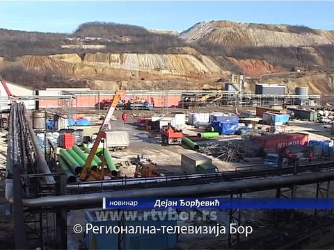 Prečišćavanje otpadnih voda iz RTB-a Bor, 18. decembar 2014. (RTV Bor)