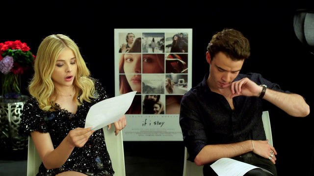 Fan Questions with Chloë Grace Moretz and Jamie Blackley - Favorite Line from If I Stay