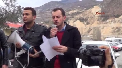 Artvin'de Öğrencilerin Ulaşım Eylemi