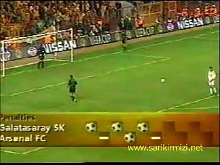 Galatasaray UEFA Kupası Son Penaltı