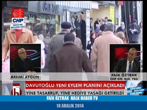 FAİK ÖZTRAK HALK HABER TV 18/12/2014