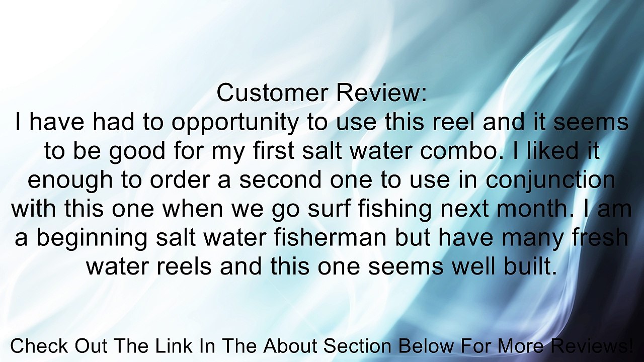 Daiwa D-Wave Saltwater Spinning Combos Model: 8'0", M (DWA40-3Bi/G802M) Review