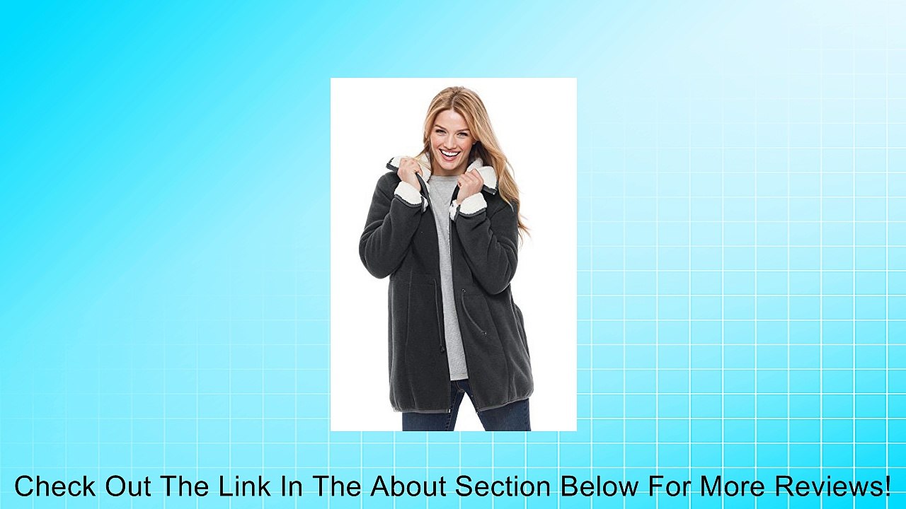 Women's Plus Size Coat in softest bonded fleece Review