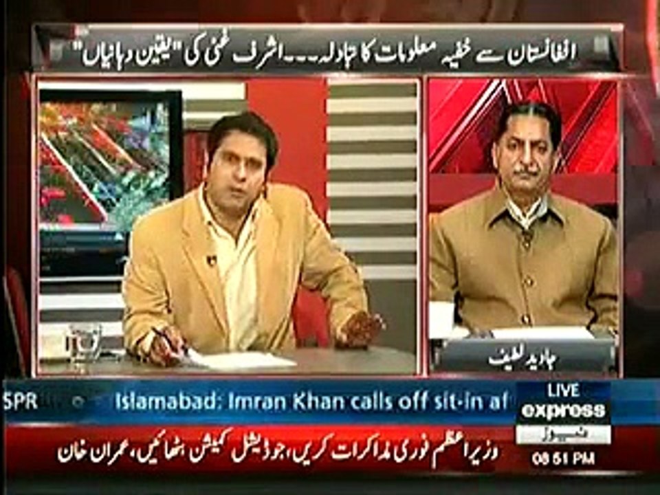 Mian Javed Latif Bar Bar Anchor Imran Khan Ke Sawal Gol Kardiye