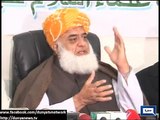 Dunya News -  Peshawar attack lead national leadership to unite: Fazlur Rehman