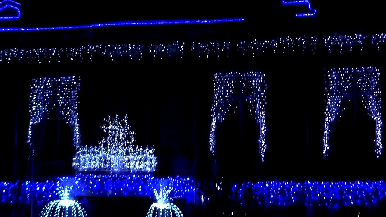 etaples illumination de la mairie à Noel