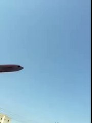 اف توبہ جہاز کی تباہی کا خوفناک منظر دیکھیں