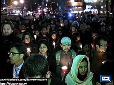Dunya News-Washington DC - Candle Light Vigil for Peshawar Attack Victims