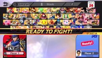 Super Smash Bros. For Wii U Ranked Online Wi-Fi Battle / Match / Fight - Playing As A Nintendo Character