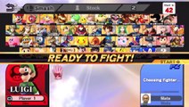 Super Smash Bros. For Wii U Ranked Online Wi-Fi Battle / Match / Fight - Playing As A Nintendo Character