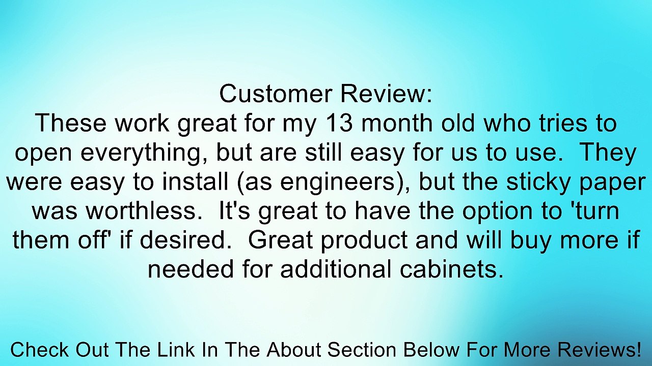 Safety 1st Press n' Pivot Latch Review