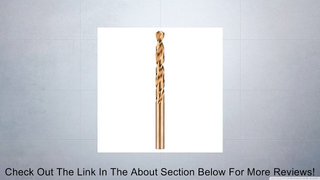 DEWALT DD4113B12 13/64-Inch Cobalt Screw Machine Length Drill, 12-Pack Review